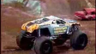 Monster Jam - Maximum Destruction Monster Truck Freestyle From Houston, TX