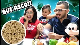 Así se ve tu Comida Bajo un Microscopio | Family Juega