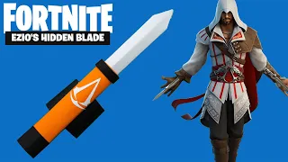 DIY Assassin Hidden Blade || Fortnite Ezio Hidden Blade