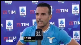 Pedro:"Obbiettivo Champions League." | LAZIO - INTER 3 - 1 |