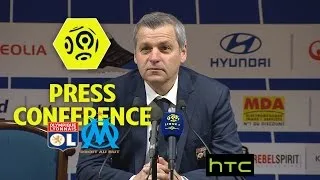 Press Conference Olympique Lyonnais - Olympique de Marseille (3-1) Week 21 / 2016-17