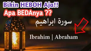 HEBOH!! PERBEDAAN KISAH ABRAHAM & IBRAHIM: ANTARA MITOS, DONGENG, SEJARAH & ARKEOLOG - With Subtitle