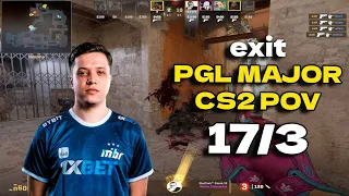 CS2 POV MIBR exit (17/3) vs NRG (Inferno) PGL CS2 Major Copenhagen 2024 Americas RMR