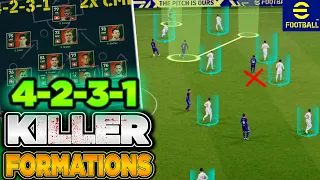 eFootball 2022 | KILLER Formations Guide Ft. 4-2-3-1 [NEW SERIES]