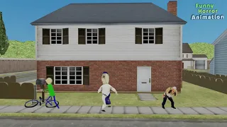 Granny and Baby Granny vs Halloween   funny horror animation parody p 48 1