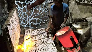 This aluminum casting work shop has come up with a very challenging task|| big casting project