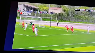 Sant'Agata-Licata 0-1 gol Indelicato