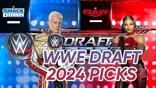 Predicting 2024 WWE Draft