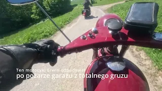 Nimbusem w Bieszczady - Erwin Gorczyca "Zapach Garażu" (long ride onboard footage)