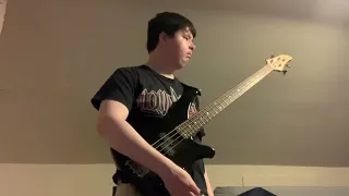 Manowar immortal bass cover by Joey Pelosi