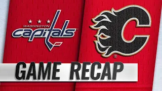 Capitals down Flames in SO for Copley's first NHL win
