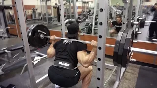 Olympia Shred 50 days out: Jeff Seid Leg Workout