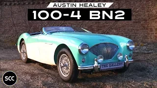 AUSTIN HEALEY 100/4 100-4 BN2 1955 - Modest test drive - Engine sound | SCC TV