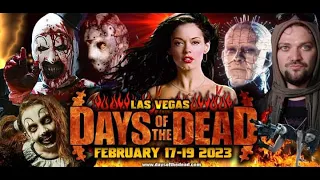 Days of the Dead Las Vegas 2023 | Kane Hodder | Tom Savini | Sleepaway Camp | Grimm Life Collective