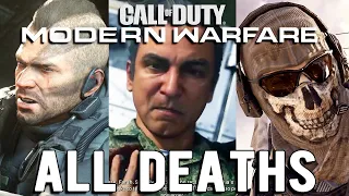 Call of Duty: Modern Warfare - All Characters' Deaths (CoD MW 1,2,3 & 2019)