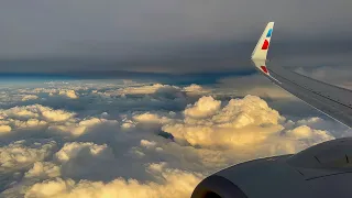 [4K] – Engine Buzz & Awesome Clouds – MSP Takeoff – American – Boeing 737-800 – N957NN – SCS 1155