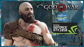 GOD OF WAR PC - #teste​​ - GTX 1050 + i5 3330