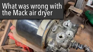 What was wrong with the Mack air dryer