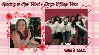 Reacting to Red Velvet's Dingo Killing Voice! - katie's room