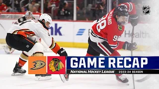 Ducks @ Blackhawks 3/12 | NHL Highlights 2024