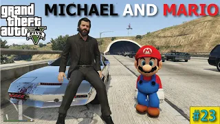 MICHAEL AND MARIO || GTA 5 || GAMEPLAY || SILVER ATTACK