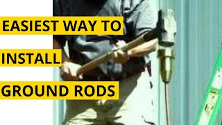 How to drive in ground rods by hand