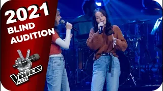 Alicia & Jasmina – Issues | The Voice Kids 2021 | Blind Auditions (only sound)