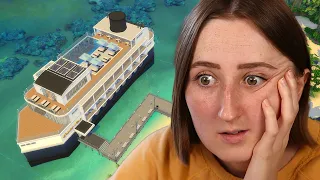 building a fake cruise ship in the sims (pt. 3) (Streamed 9/12/23)