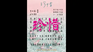 孫露《珍惜》❤【動態鋼琴音效簡譜】✚伴奏♫一起練唱♫