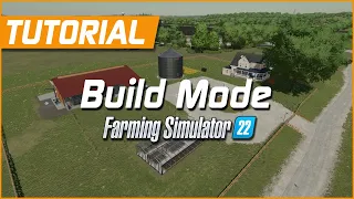 How to Use the Build Mode | Farming Simulator 22 Tutorial