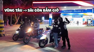 SH350 Pô Tăng Bị Cô Bán Nước Hù Giao Thông Bắt-Kết Thúc Tour Vũng Tàu