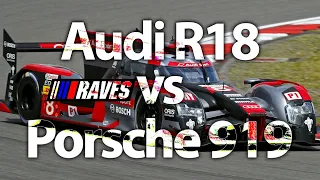 Audi R18 vs Porsche 919 - Выбираем LMP1 болид для гонки в Ле Мане - iRacing