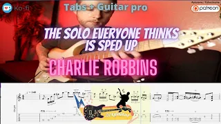 charlie robbins (guitar solo) + tabs