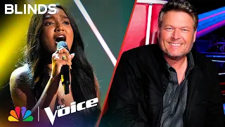 Tasha Jessen's Gorgeous Version of Leon Bridges' "River" | The Voice Blind Auditions | NBC