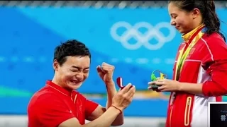 In twist, Chinese divers get engaged on Olympic medal stage
