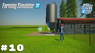 Start with 1$ on EMPTY MAP 👨‍🌾 #10 👉 STARTING WITH CHICKENS | 🚜 Farming Simulator 22 | Plow And Play