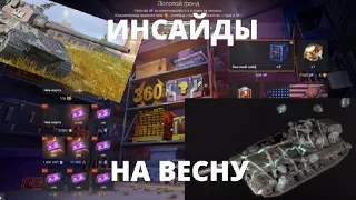 ИНСАЙДЫ В TANKS BLITZ | ВЕСНА 2024