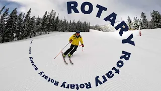 Finesse in skiing, Rotary movements