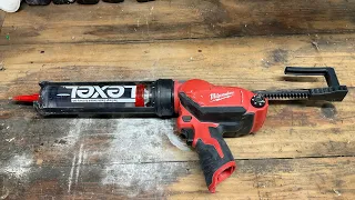 Milwaukee M12 calking gun review. Worth it? My thoughts