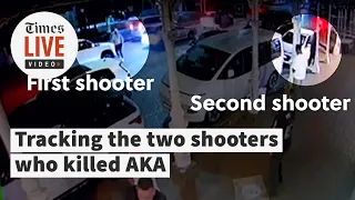 Tracking the two gunmen who killed AKA and Tibz on CCTV footage