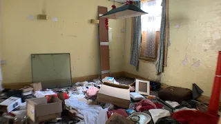 Abandoned hotel with a grow inside Blackpool