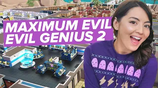 MAXIMUM EVIL in Evil Genius 2 😈 Jane Builds Her Perfect Supervillain Lair | Evil Genius 2 on Console