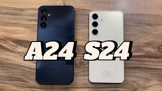 Samsung Galaxy A24 vs Samsung Galaxy S24