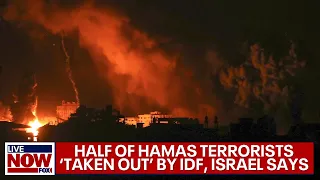 Israel-Hamas war: Israeli gov claims they have "taken out" half of Hamas troops | LiveNOW from FOX