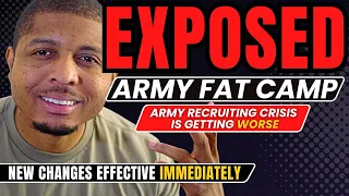 Army Fat Camp NEW UPDATES For OVERWEIGHT Recruits & LOW ASVAB Score Soldiers
