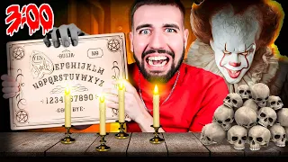 FAIRE UNE SÉANCE OUIJA À 3H00 DU MATIN DANS LA VRAIE VIE ! L'esprit du Clown Ça vient chez moi…