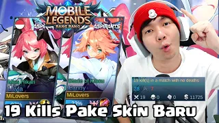 19 Kills Pake Skin Baru, GG - Mobile Legends Indonesia