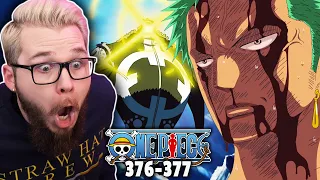 NOTHING HAPPENED | ONE PIECE Ep 376-377 REACTION