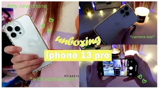 Unboxing iphone 13 pro | РАСПАКОВКА iphone 13 pro | + АКСЕССУАРЫ