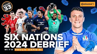 The GBR Six Nations Debrief with Paolo Garbisi